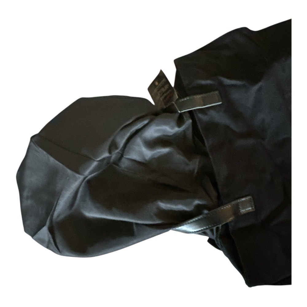 Gia Gatti Large Black Canvas Tote Bag NWT Weekender Travel Gym Shoulder Bag - Picture 9 of 11